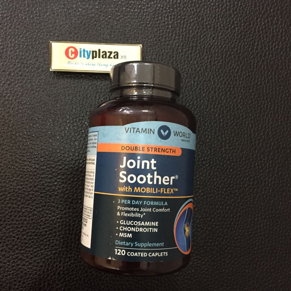 Viên uống Vitamin World Double Strength Joint Mover 120 viên của Mỹ